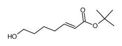 tert-butyl 7-hydroxyhept-2-enoate Structure