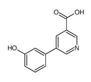 5-(3-羟基苯基)烟酸结构式
