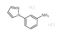 [3-(1H-Pyrazol-1-yl)phenyl]amine dihydrochloride Structure