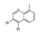 3,4-dibromo-8-methylquinoline picture
