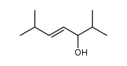 (+/-)-(E)-2,6-dimethylhept-4-en-3-ol Structure