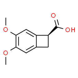 (S)-3,4-dimethoxybicyclo[4.2.0]Octa-1,3,5-triene-7-carboxylic acid Structure