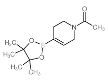 1-(4-(4,4,5,5-Tetramethyl-1,3,2-dioxaborolan-2-yl)-5,6-dihydropyridin-1(2H)-yl)ethanone structure