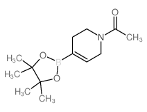 1-(4-(4,4,5,5-Tetramethyl-1,3,2-dioxaborolan-2-yl)-5,6-dihydropyridin-1(2H)-yl)ethanone Structure