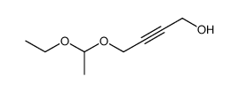 4-(1-ethoxyethoxy)-2-butyn-1-ol结构式