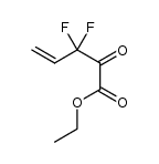 Ethyl 3,3-difluoro-2-oxo-4-pentenoate结构式