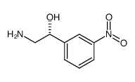 (R)-2-Amino-1-(3-nitro-phenyl)-ethanol结构式