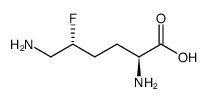 L-Lysine, 5-fluoro-, (5R)- (9CI) Structure