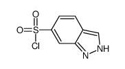 2H-Indazole-6-sulfonylchloride Structure