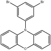 10-(3,5-Dibromo-phenyl)-10H-phenoxazine structure