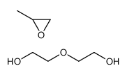 2-(2-hydroxyethoxy)ethanol,2-methyloxirane Structure