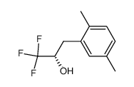(S)-3-(2,5-Dimethyl-phenyl)-1,1,1-trifluoro-propan-2-ol Structure