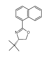 1-[4'-(S)-tert-butyloxazolin-2'-yl]naphthalene Structure