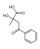 3-benzoyl-2-methyllactic acid structure