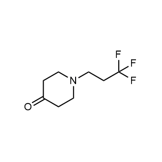 1-(3,3,3-Trifluoropropyl)piperidin-4-one Structure