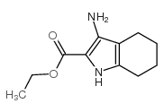 1H-Indole-2-carboxylicacid,3-amino-4,5,6,7-tetrahydro-,ethylester(9CI) structure