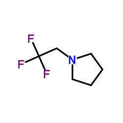 1-(2,2,2-Trifluoroethyl)pyrrolidine Structure