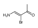 3-Buten-2-one,4-amino-3-bromo- Structure