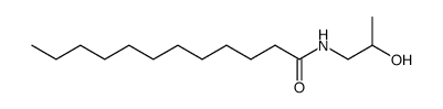 N-(2-hydroxypropyl)dodecanamide structure