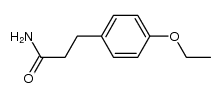 3-(4-ethoxy-phenyl)-propionic acid amide Structure