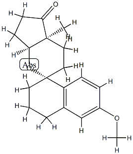 9β,14α-Epoxy-3-methoxy-8,14-secoestra-1,3,5(10)-trien-17-one structure