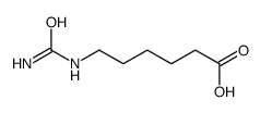 6-(氨基甲酰氨基)己酸结构式