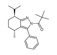 2-pivaloyl-3-phenyl-l-menthopyrazole结构式