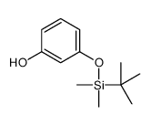 3-[tert-butyl(dimethyl)silyl]oxyphenol结构式