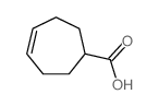 环庚-4-烯羧酸结构式