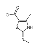 5-Thiazolecarbonylchloride,4-methyl-2-(methylamino)-(9CI) picture