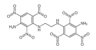 N,N'-1,2-Ethanediyl-bis[2,4,6-trinitro-1,3-benzenediamine] structure