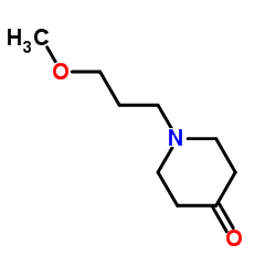 1-(3-Methoxypropyl)-4-piperidinone Structure