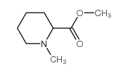 1-甲基-2-哌啶甲酸甲酯结构式