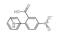 Benzoic acid,5-nitro-2-(phenylamino)-结构式