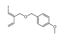 (Z)-1-iodo-2-(p-methoxybenzyloxy)methyl-1,3-butadiene Structure