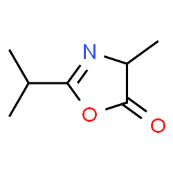 5(4H)-Oxazolone,4-methyl-2-(1-methylethyl)-(9CI) structure