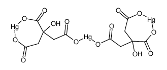 mercuric citrate Structure