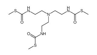 tris(2-(methylthiocarbonylamino)ethyl)amine结构式