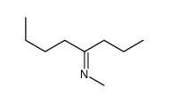 N-(1-Propylpentylidene)methylamine structure