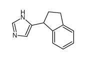 5-(2,3-二氢-1H-茚-1-基)-1H-咪唑结构式