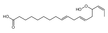 15-hydroperoxyoctadeca-9,12,16-trienoic acid Structure