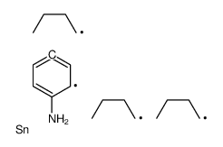 (4-Aminophenyl)tributylstannane结构式
