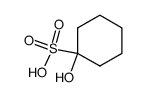 1-hydroxy-cyclohexanesulfonic acid Structure