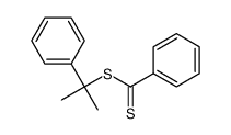 2-Phenyl-2-propyl benzodithioate structure