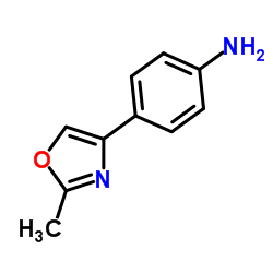 4-(2-Methyl-1,3-oxazol-4-yl)aniline结构式