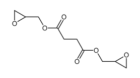 bis(oxiran-2-ylmethyl) butanedioate结构式