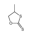 4-methyl-1,3-oxathiolane-2-thione Structure