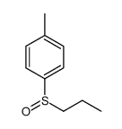 1-methyl-4-propylsulfinylbenzene Structure