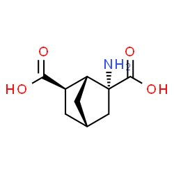 Bicyclo[2.2.1]heptane-2,6-dicarboxylic acid, 2-amino-, (1R,2R,4S,6R)-rel- (9CI) structure