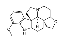 (2β,5α,12S,19α)-6α,21-Epoxy-17-methoxyaspidospermidine Structure